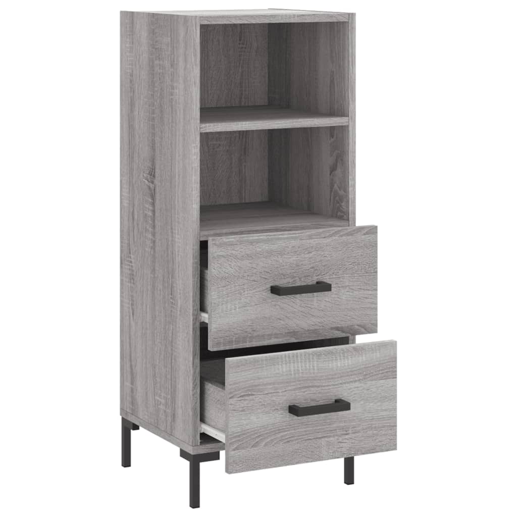 Dressoir 34,5x34x90 cm bewerkt hout