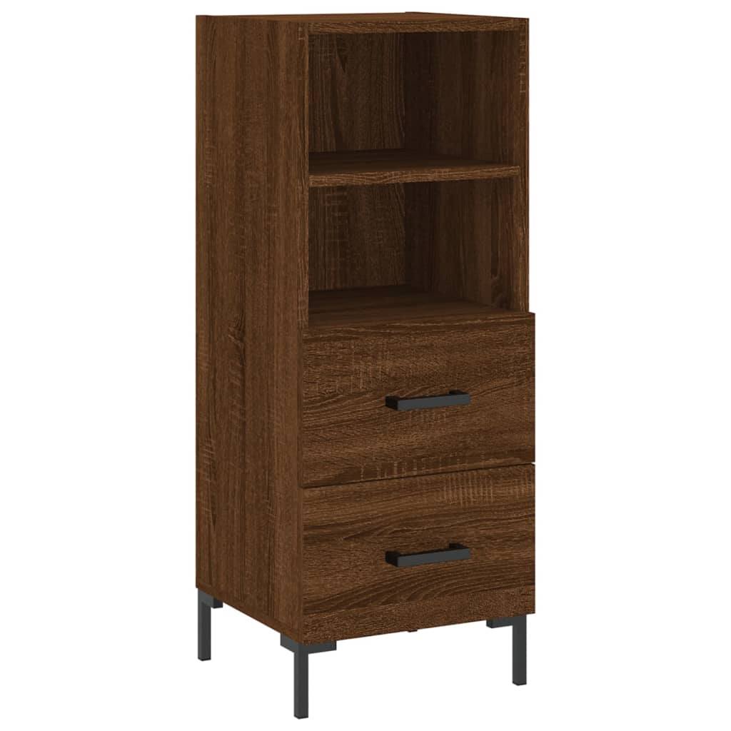 Dressoir 34,5x34x90 cm bewerkt hout