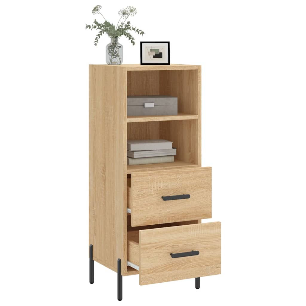 Dressoir 34,5x34x90 cm bewerkt hout