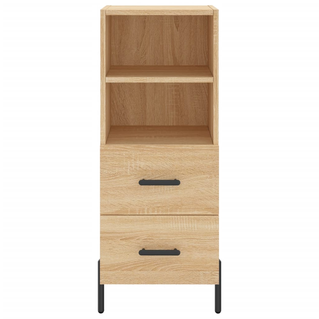 Dressoir 34,5x34x90 cm bewerkt hout