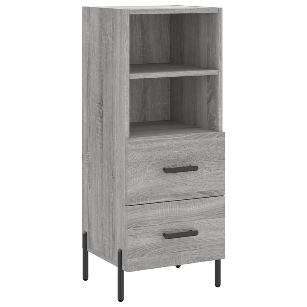 Dressoir 34,5x34x90 cm bewerkt hout