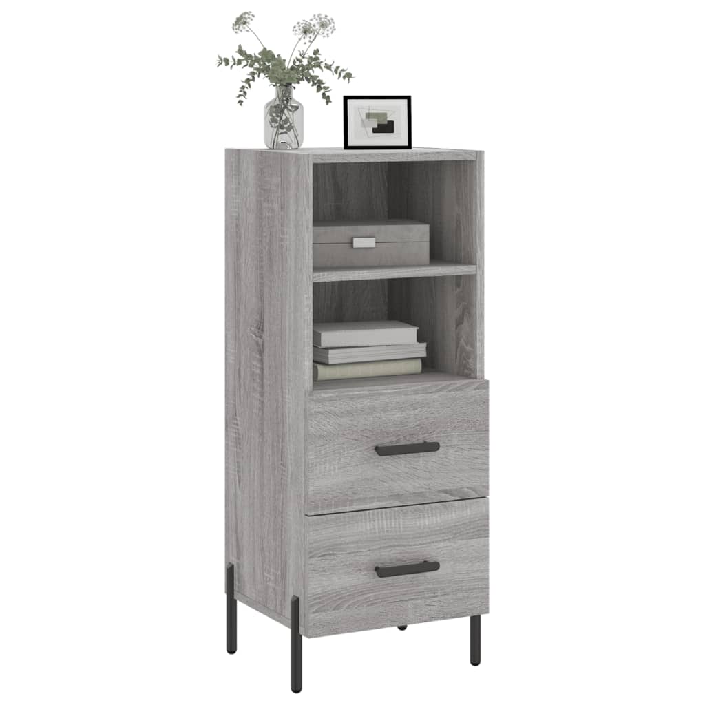 Dressoir 34,5x34x90 cm bewerkt hout