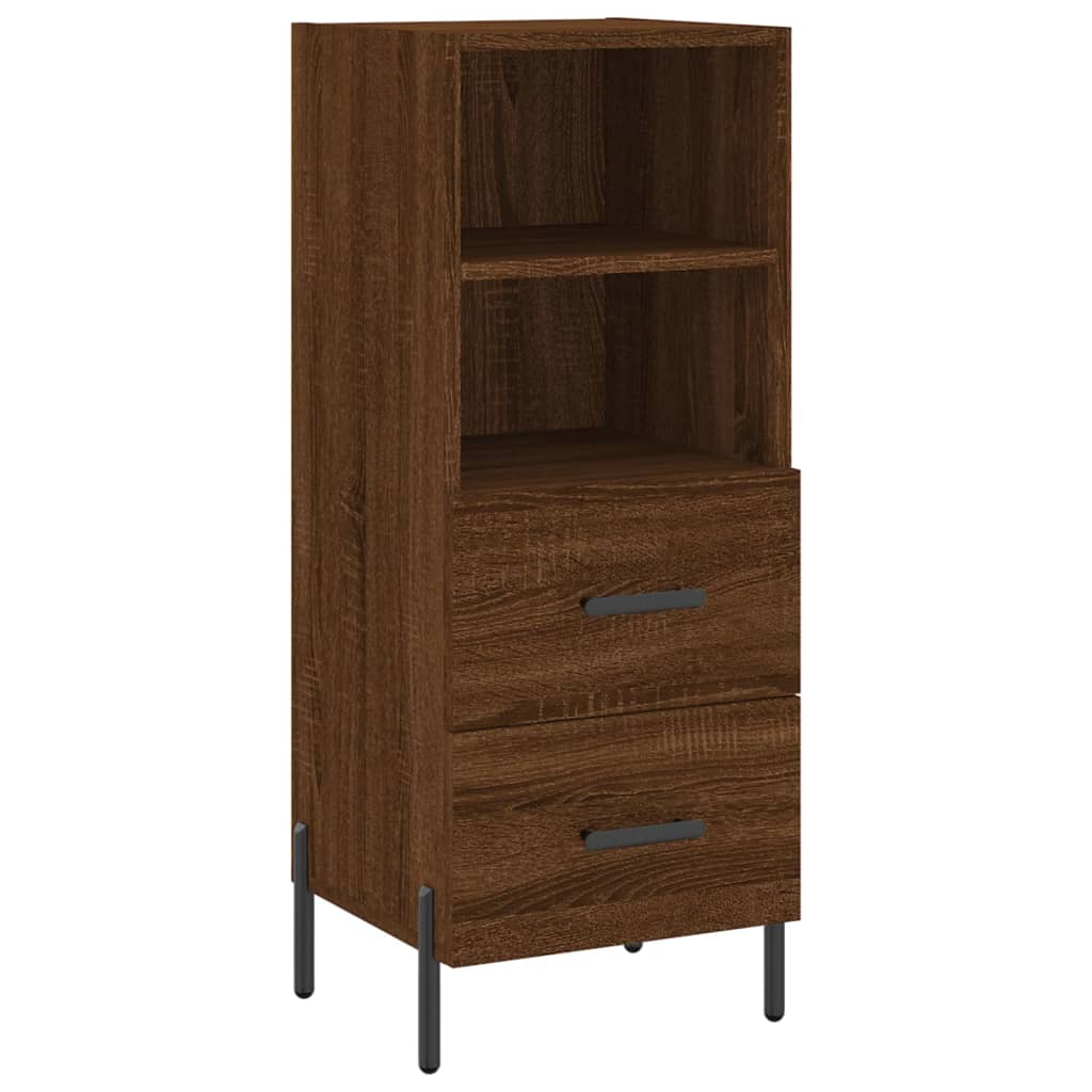 Dressoir 34,5x34x90 cm bewerkt hout