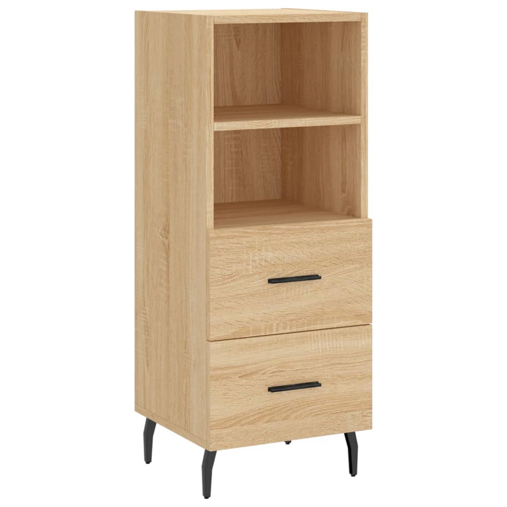 Dressoir 34,5x34x90 cm bewerkt hout