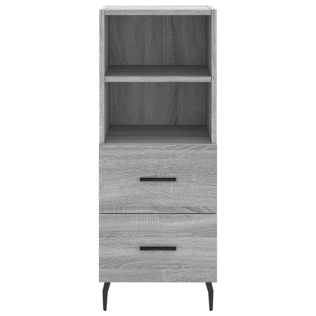 Dressoir 34,5x34x90 cm bewerkt hout