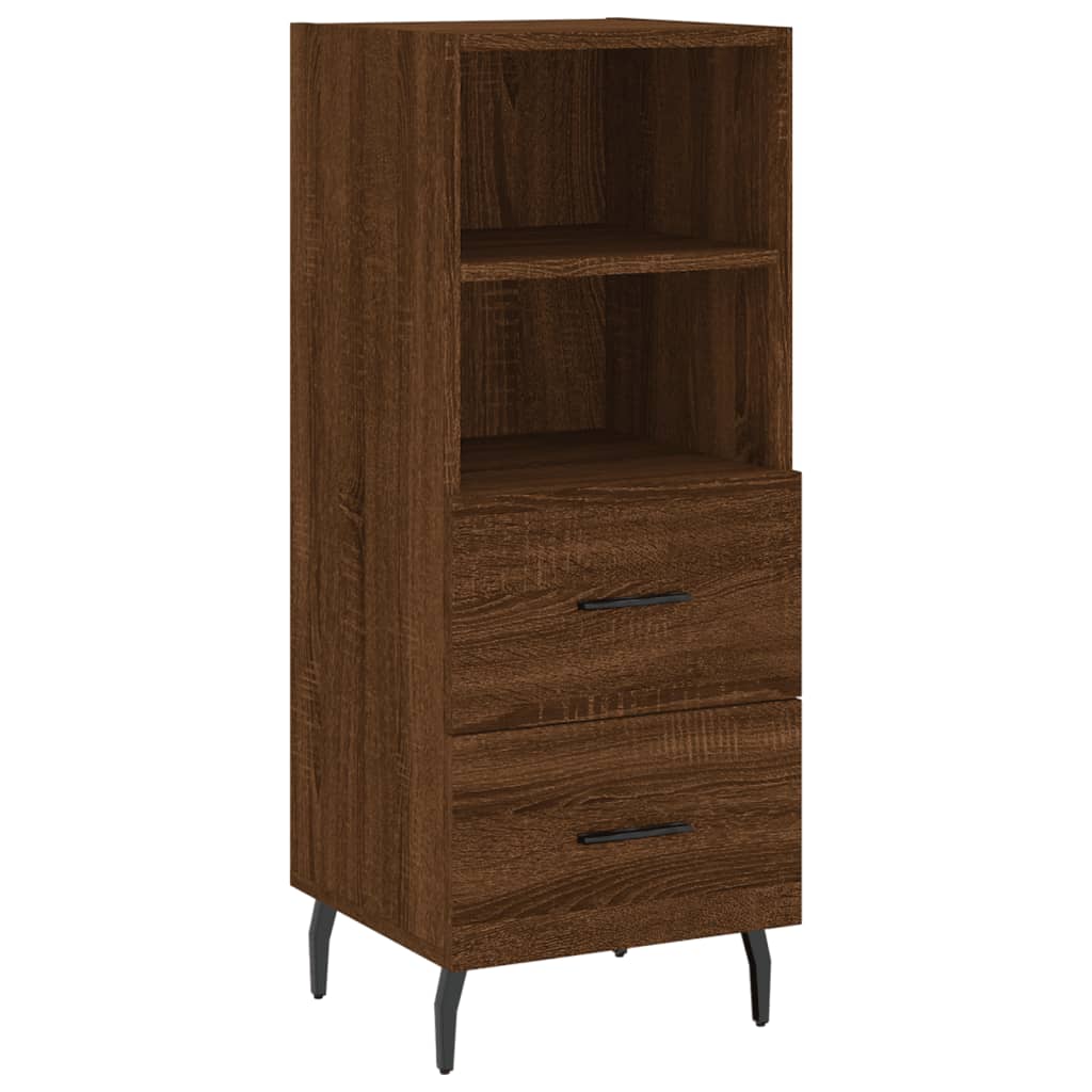 Dressoir 34,5x34x90 cm bewerkt hout