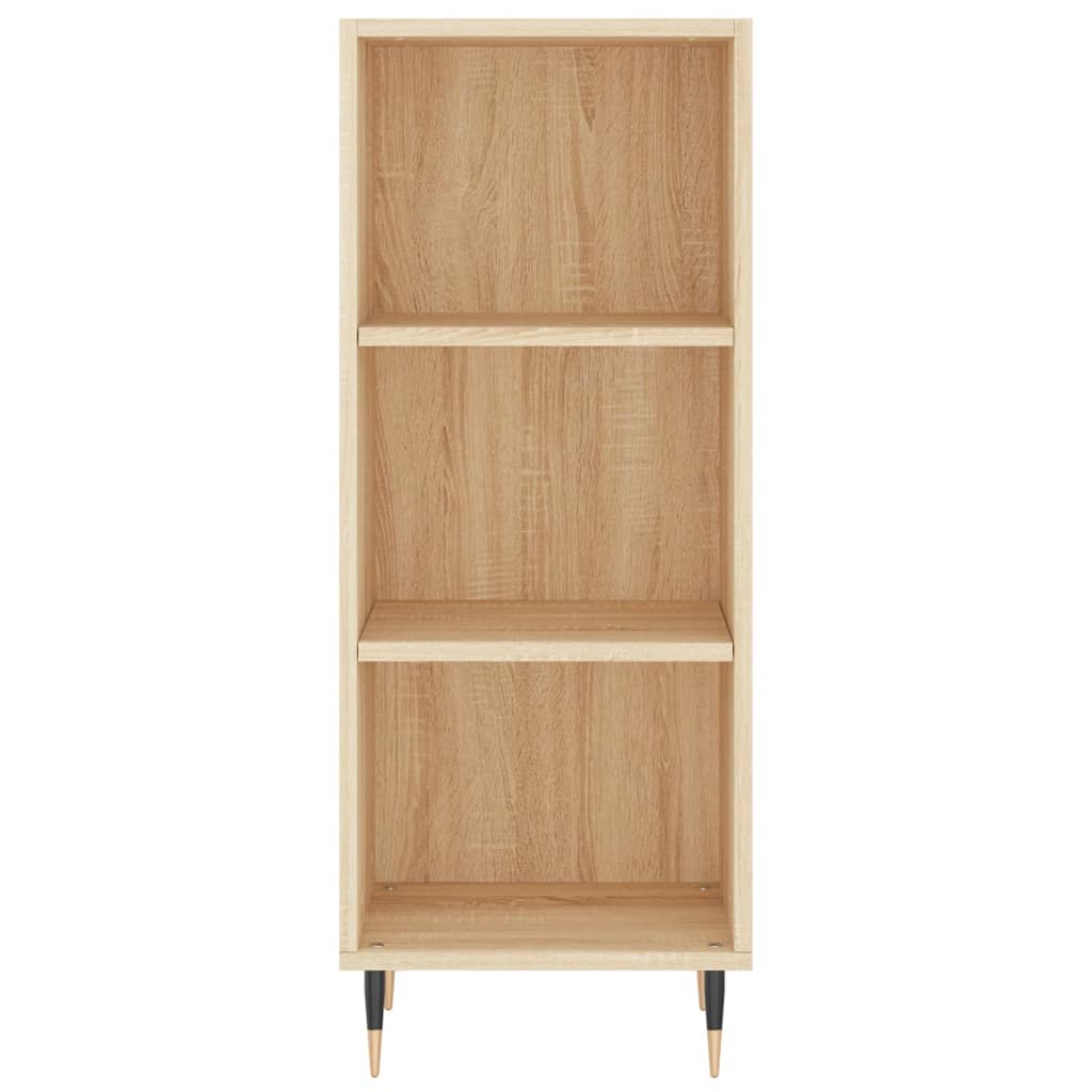 Dressoir 34,5x32,5x90 cm bewerkt hout