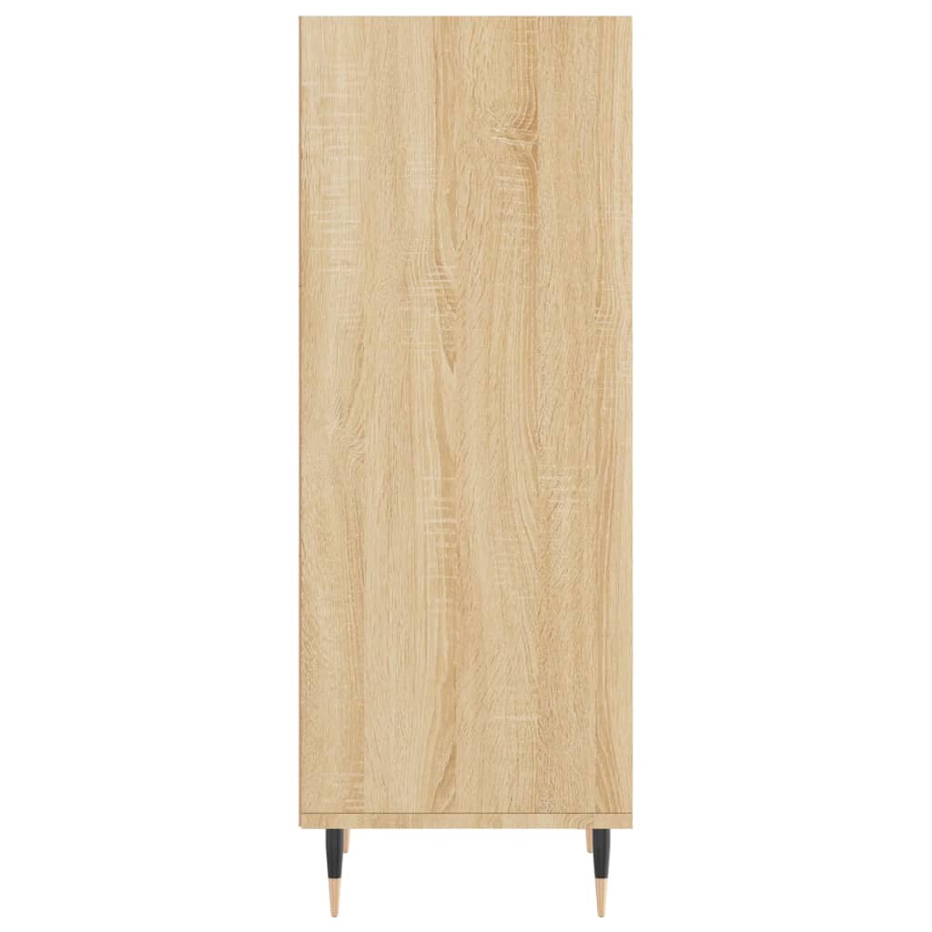 Dressoir 34,5x32,5x90 cm bewerkt hout