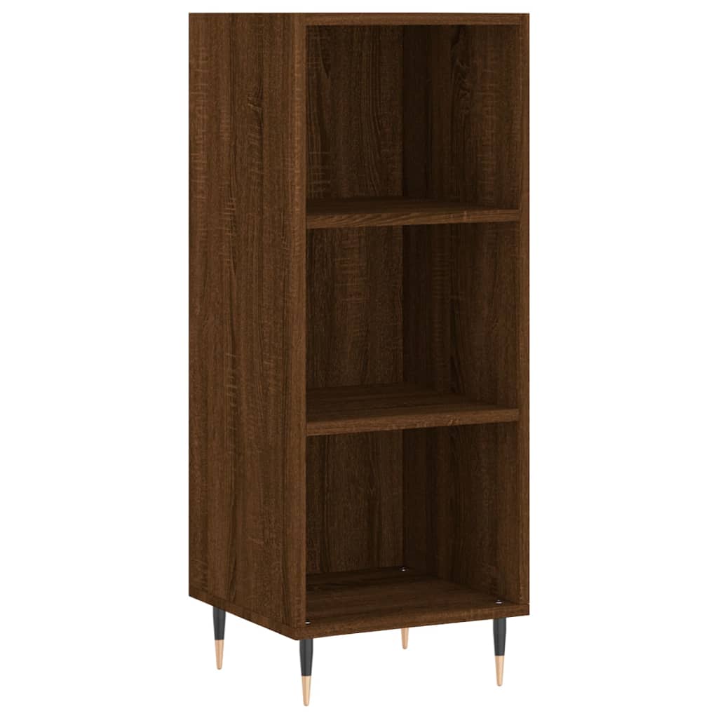 Dressoir 34,5x32,5x90 cm bewerkt hout