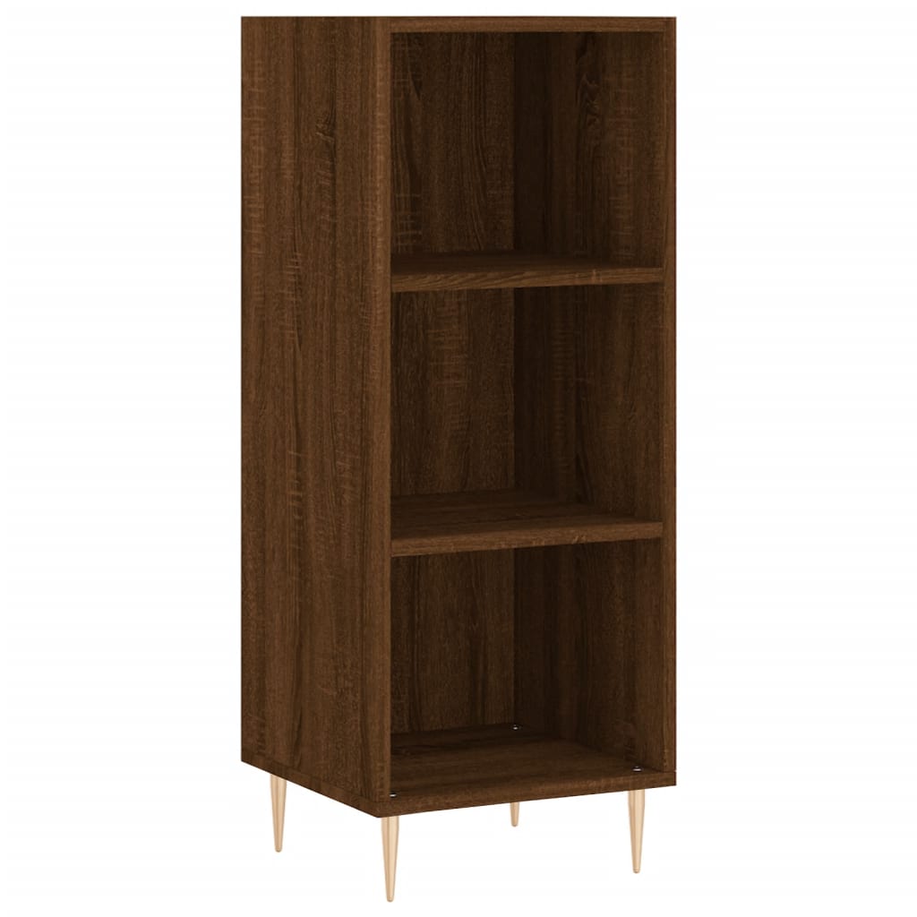 Dressoir 34,5x32,5x90 cm bewerkt hout