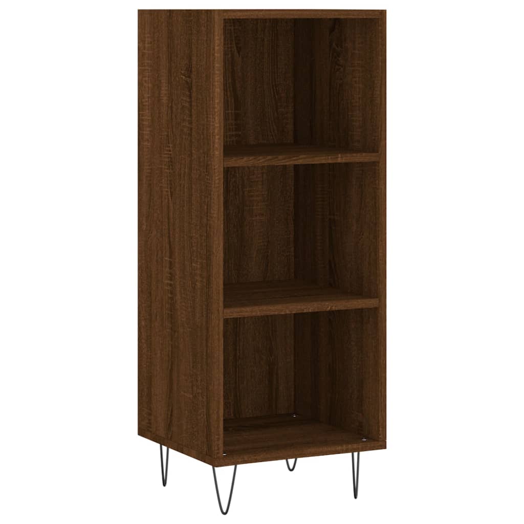 Dressoir 34,5x32,5x90 cm bewerkt hout