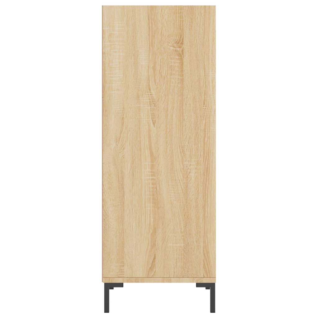 Dressoir 34,5x32,5x90 cm bewerkt hout