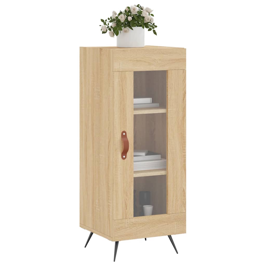 Dressoir 34,5x34x90 cm bewerkt hout