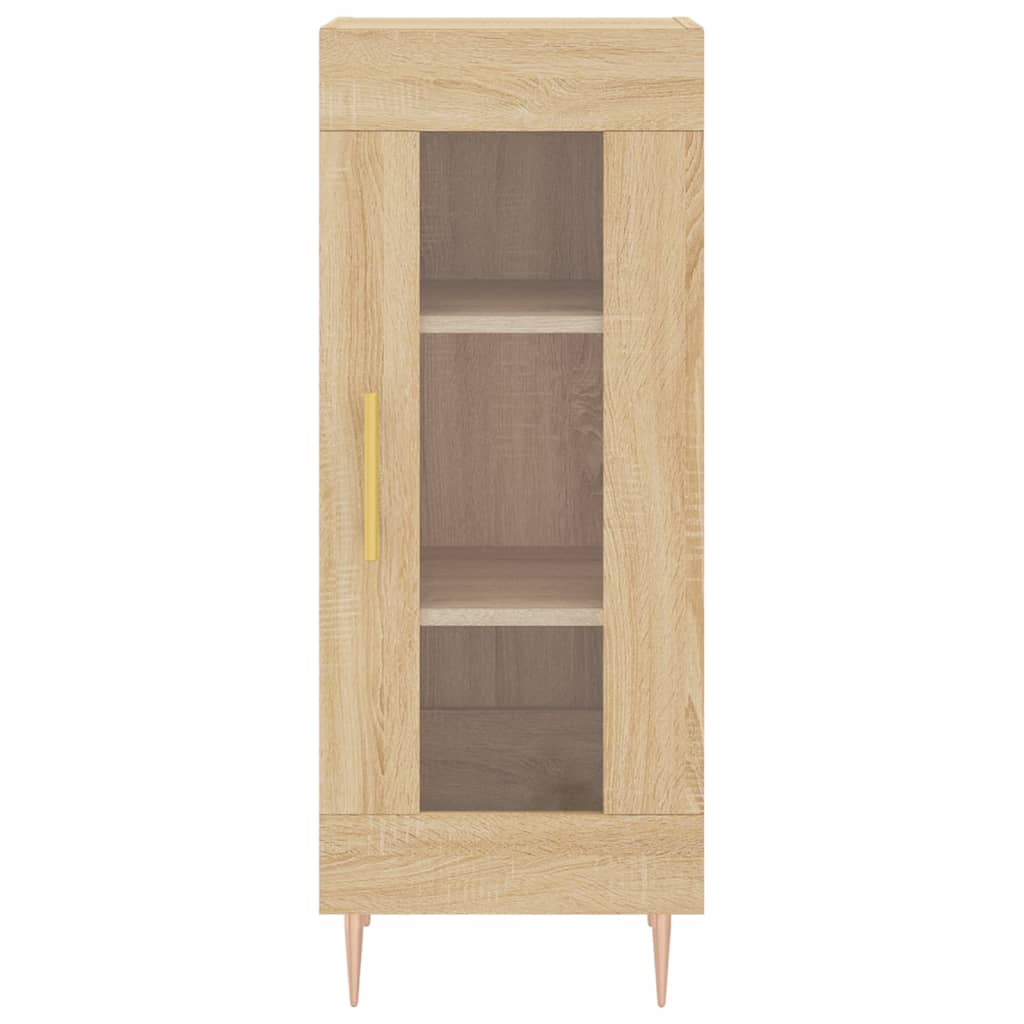 Dressoir 34,5x34x90 cm bewerkt hout