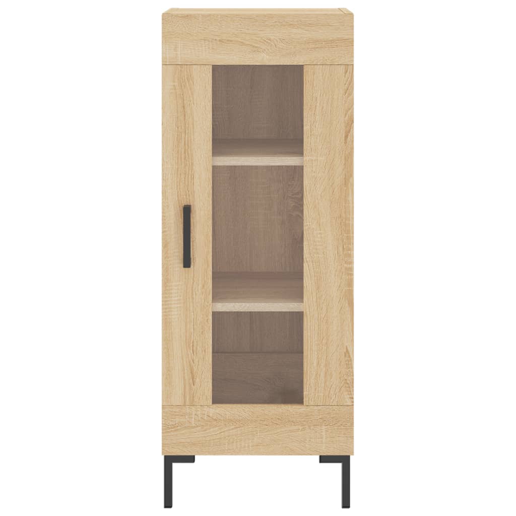 Dressoir 34,5x34x90 cm bewerkt hout