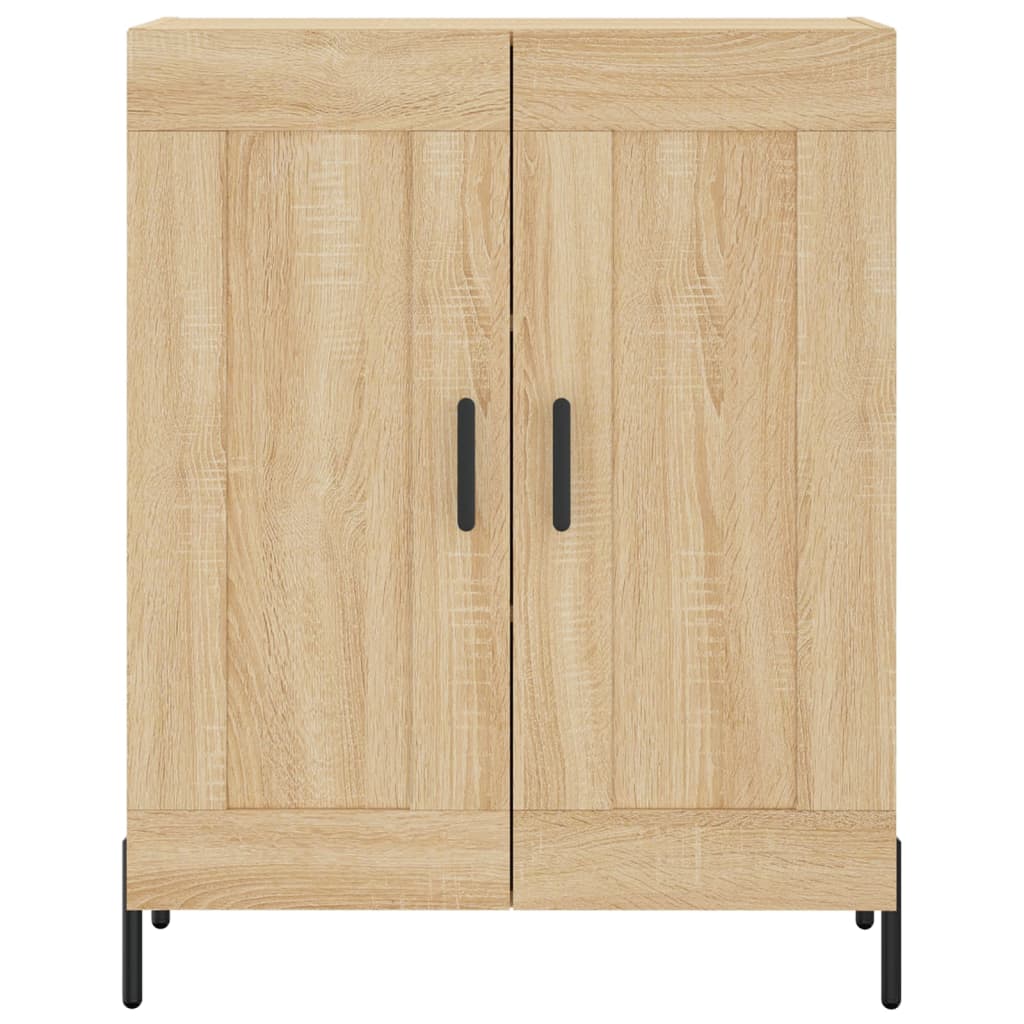 Dressoir 69,5x34x90 cm bewerkt hout