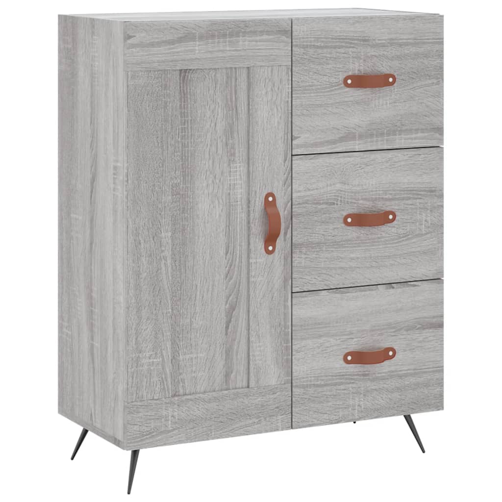 Dressoir 69,5x34x90 cm bewerkt hout