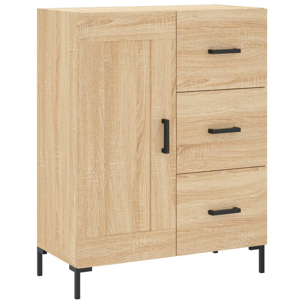 Dressoir 69,5x34x90 cm bewerkt hout