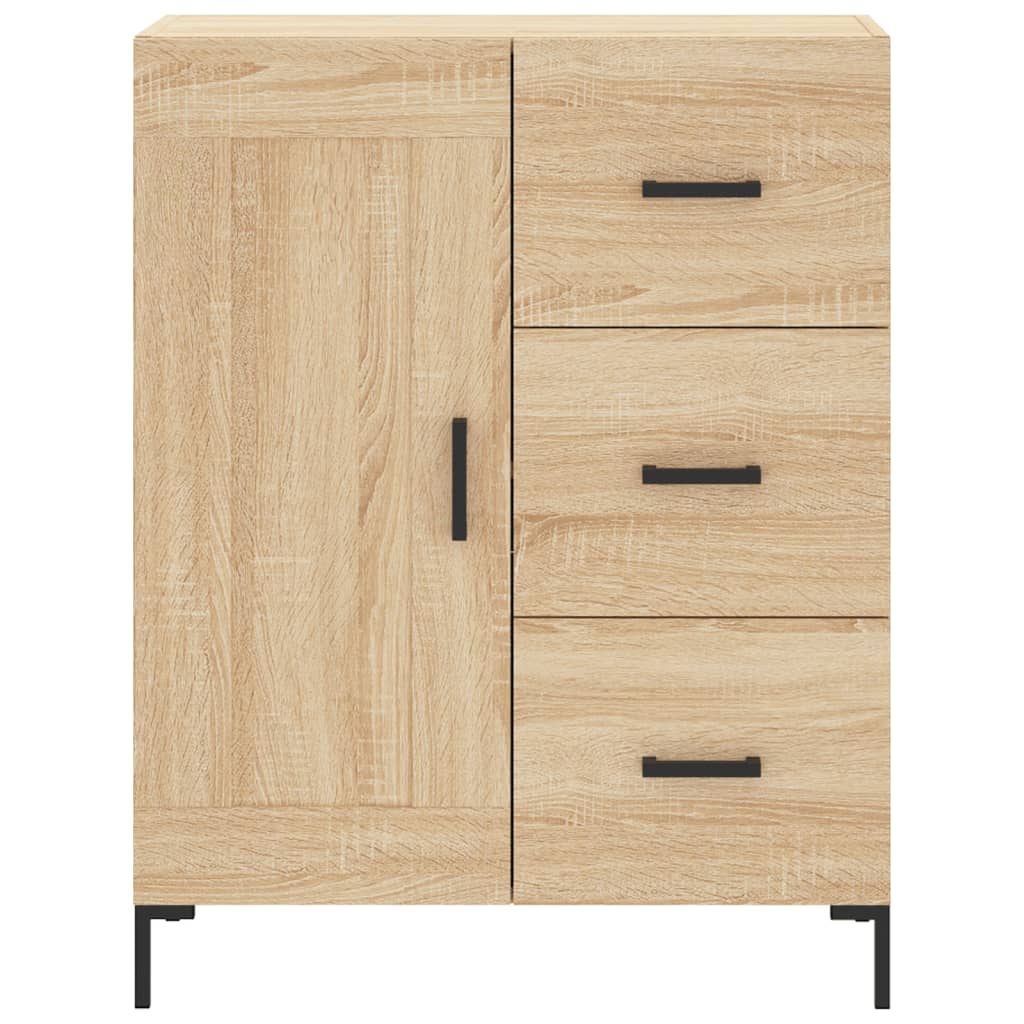 Dressoir 69,5x34x90 cm bewerkt hout