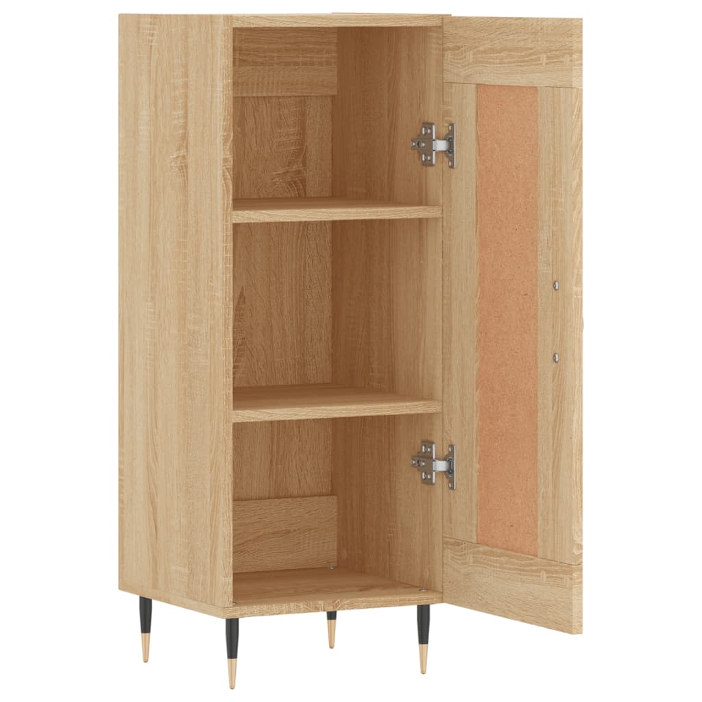 Dressoir 34,5x34x90 cm bewerkt hout