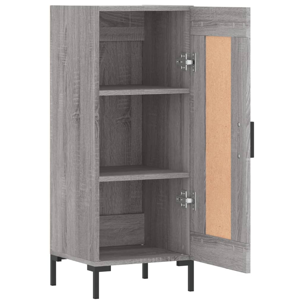 Dressoir 34,5x34x90 cm bewerkt hout eikenkleurig