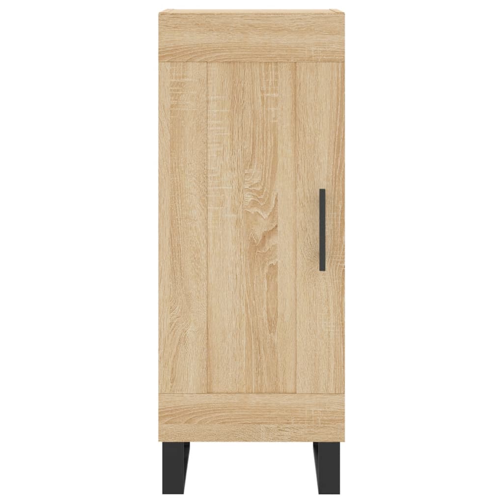 Dressoir 34,5x34x90 cm bewerkt hout