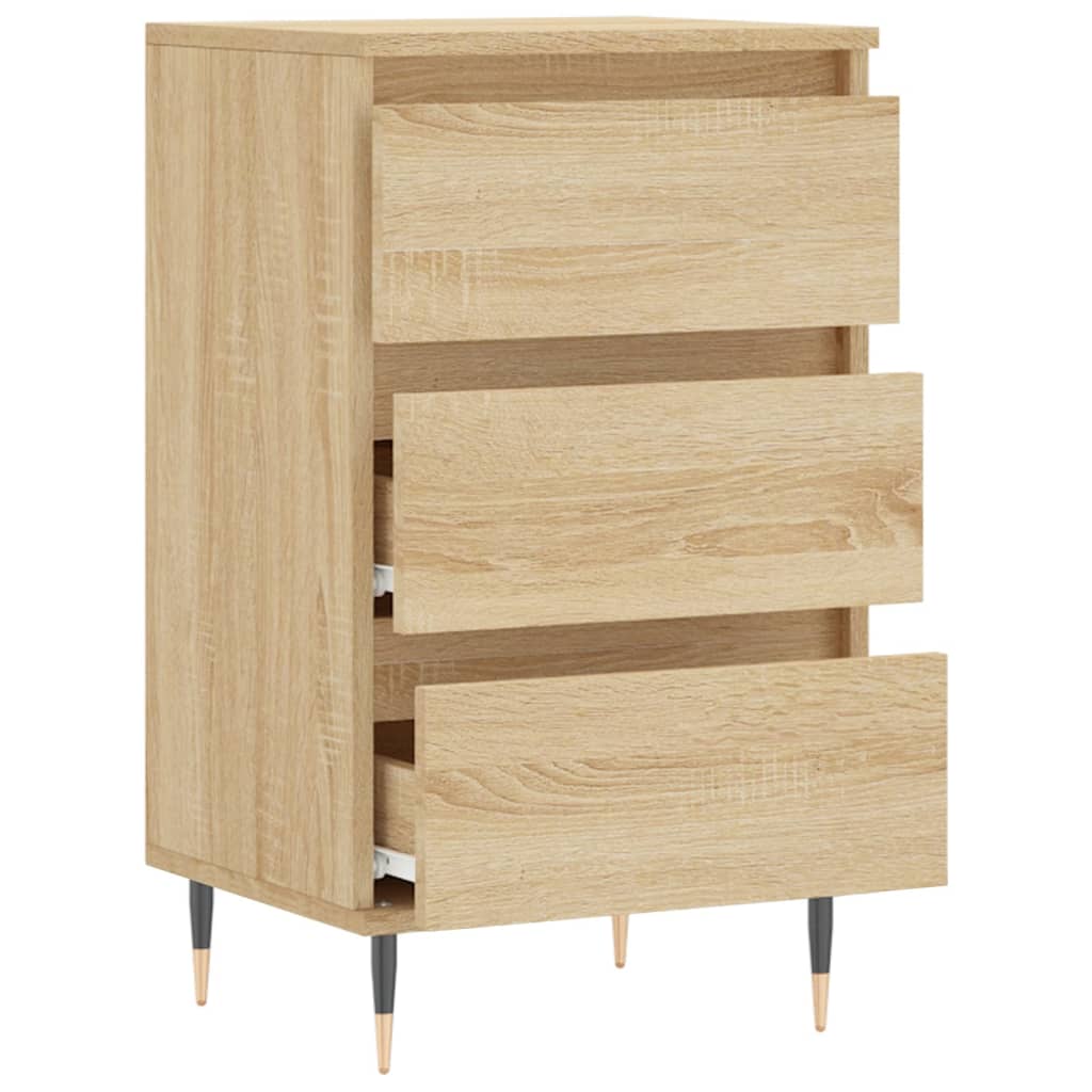 Dressoir 40x35x70 cm bewerkt hout