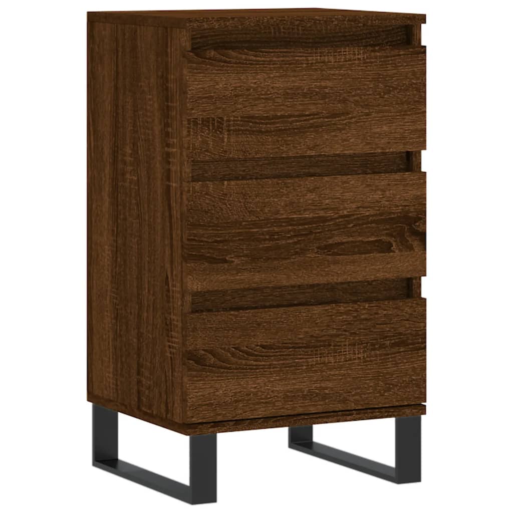 Dressoir 40x35x70 cm bewerkt hout