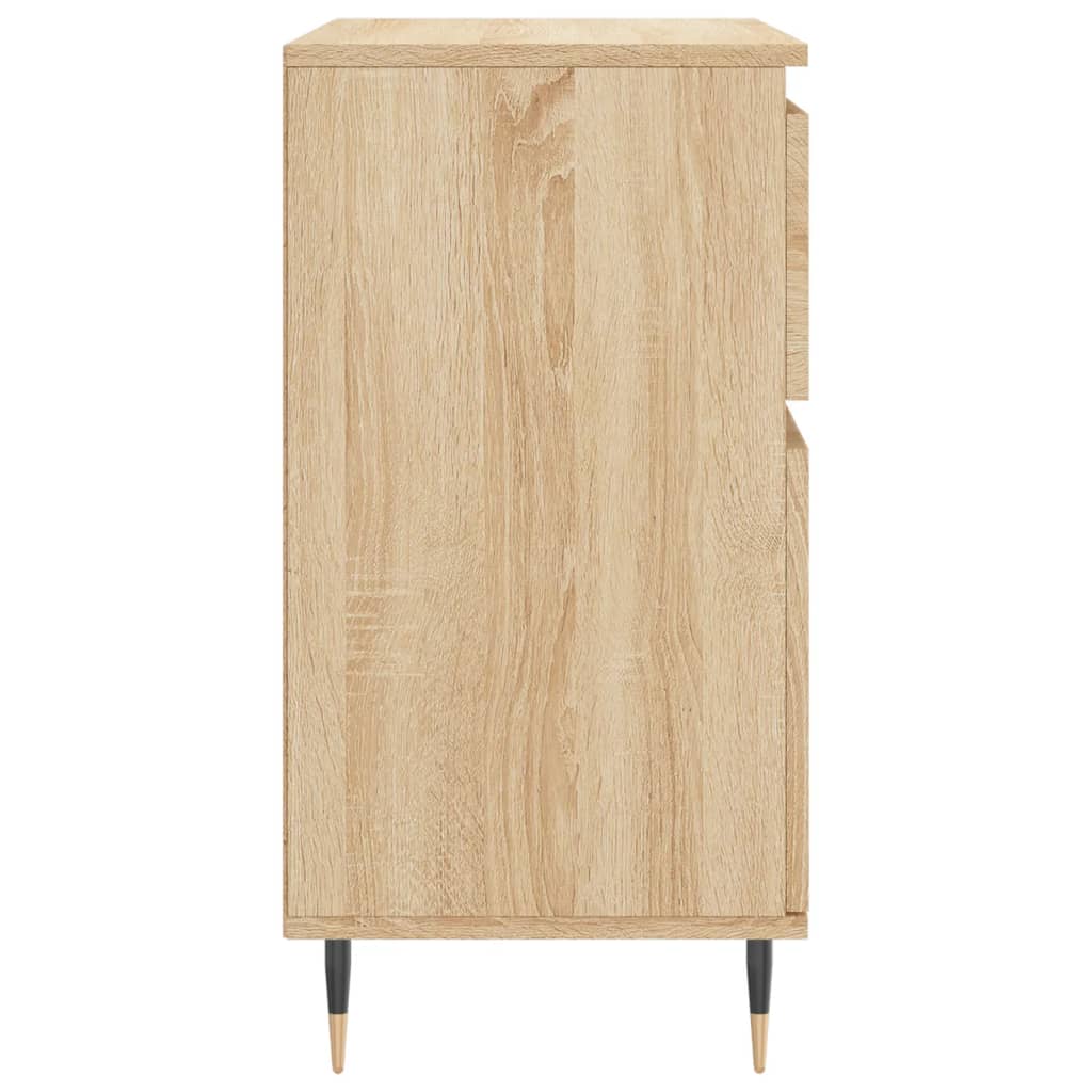 Dressoir 60x35x70 cm bewerkt hout