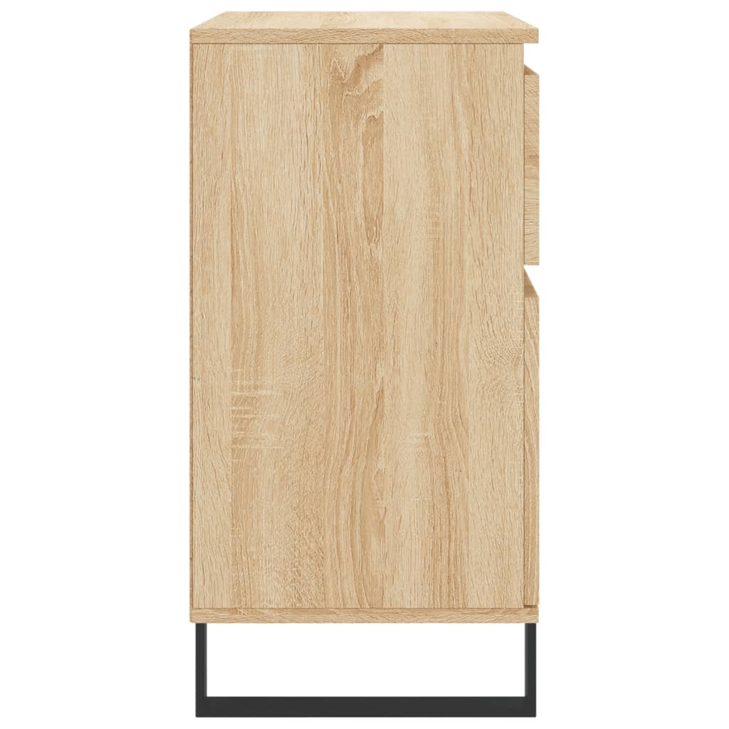 Dressoir 60x35x70 cm bewerkt hout