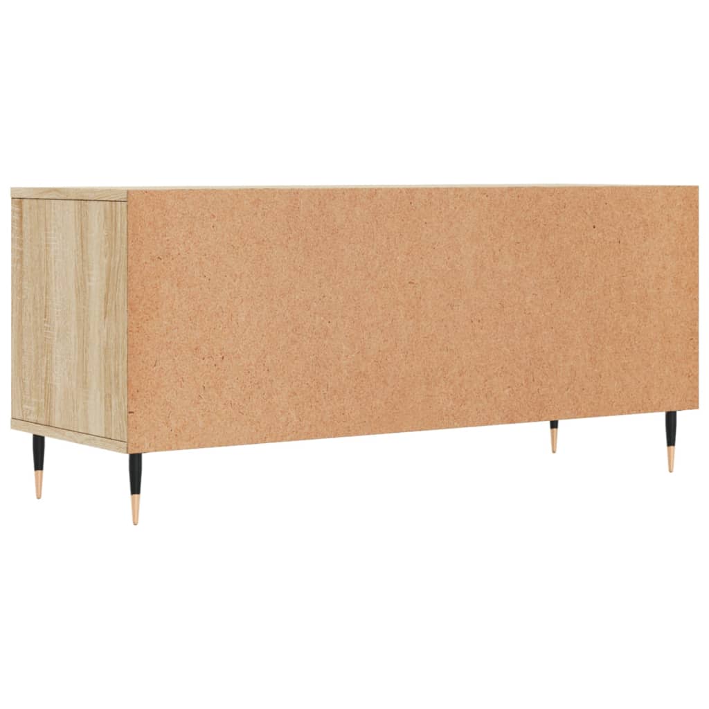 Tv-meubel 100x34,5x44,5 cm bewerkt hout