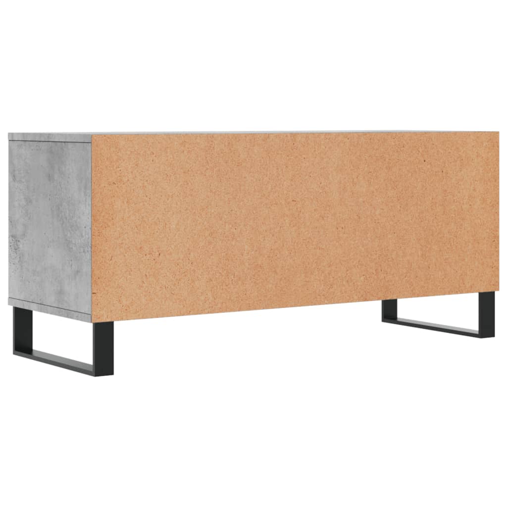 Tv-meubel 100x34,5x44,5 cm bewerkt hout