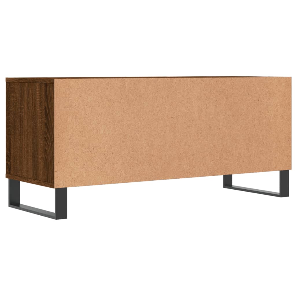 Tv-meubel 100x34,5x44,5 cm bewerkt hout