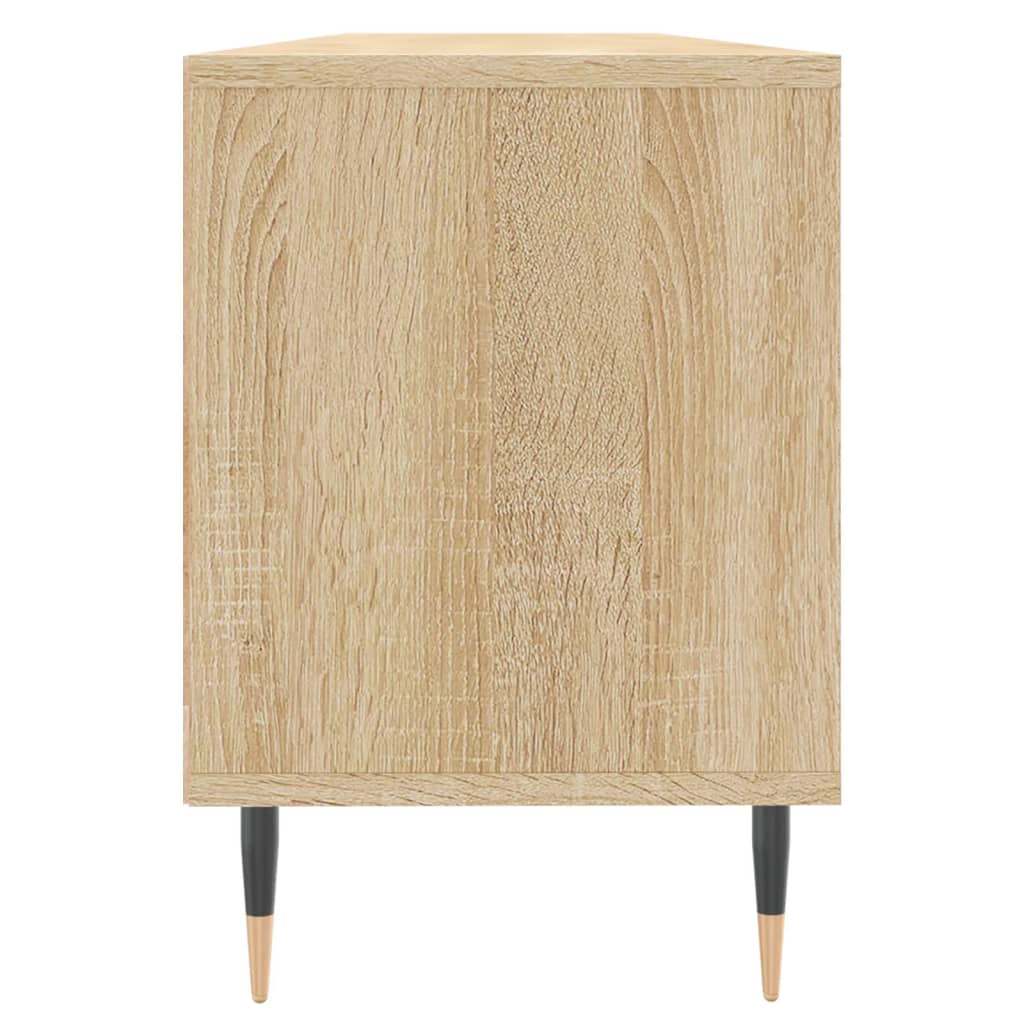 Tv-meubel 150x30x44,5 cm bewerkt hout