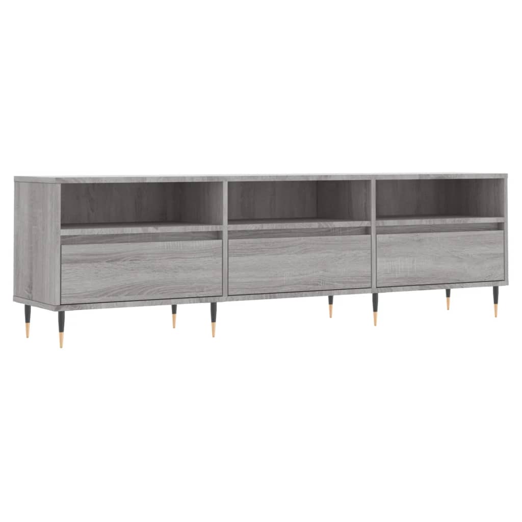 Tv-meubel 150x30x44,5 cm bewerkt hout