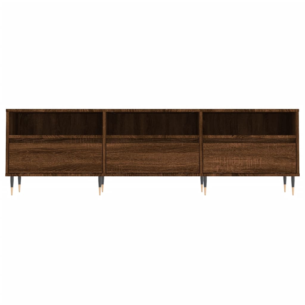 Tv-meubel 150x30x44,5 cm bewerkt hout