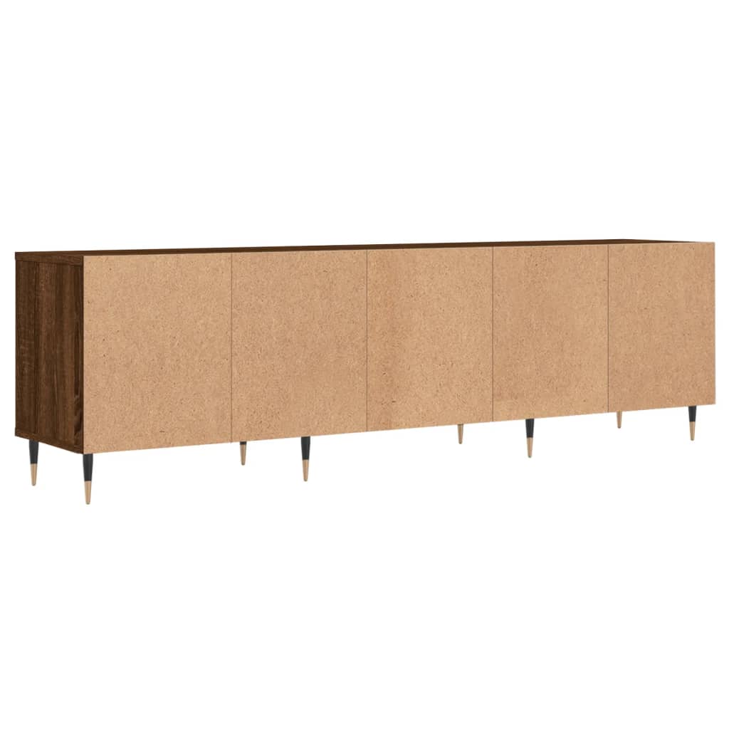 Tv-meubel 150x30x44,5 cm bewerkt hout