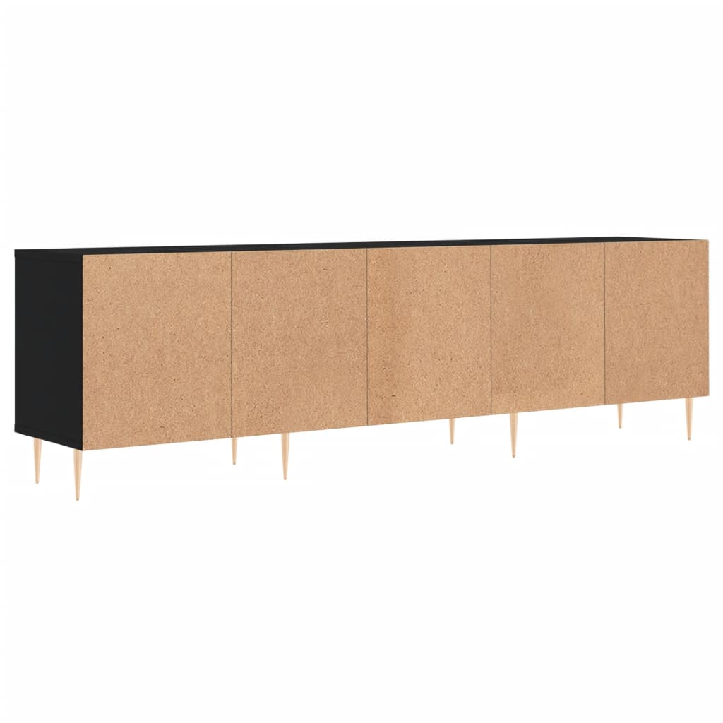 Tv-meubel 150x30x44,5 cm bewerkt hout gerookt eikenkleurig