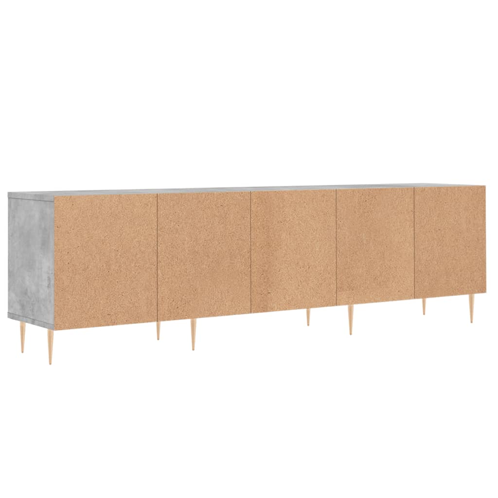 Tv-meubel 150x30x44,5 cm bewerkt hout gerookt eikenkleurig