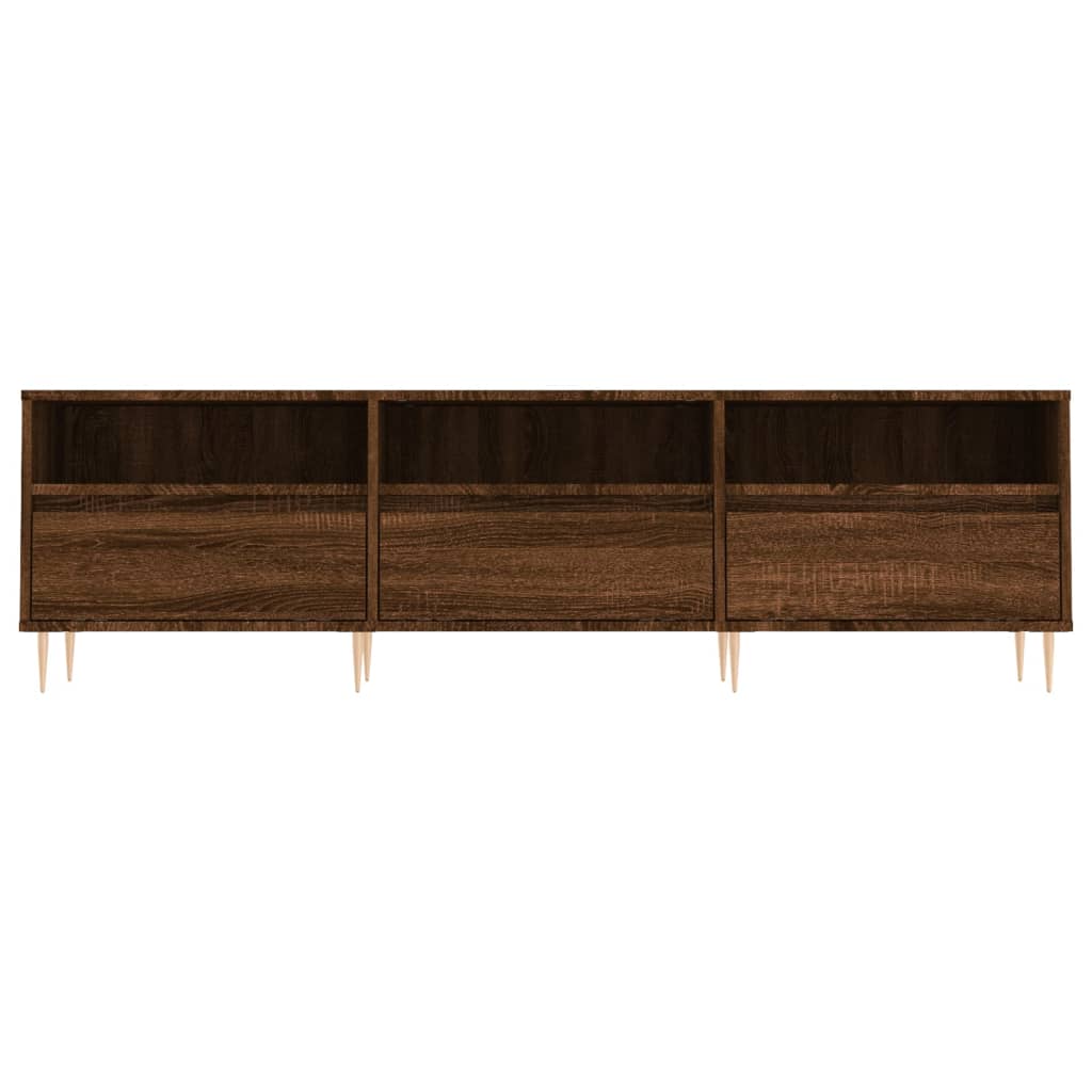 Tv-meubel 150x30x44,5 cm bewerkt hout