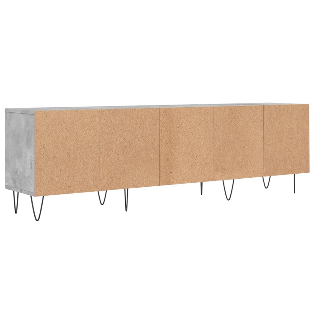 Tv-meubel 150x30x44,5 cm bewerkt hout eikenkleurig