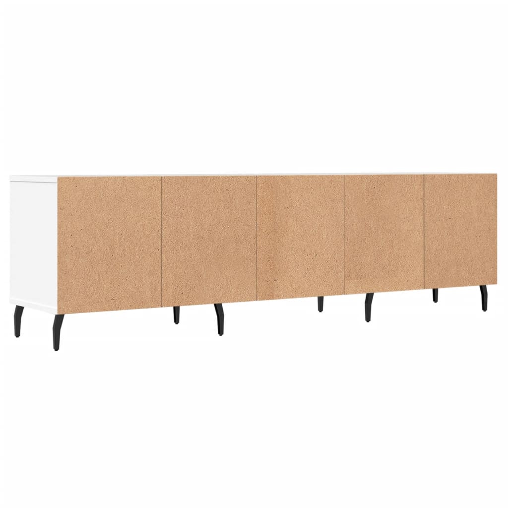 Tv-meubel 150x30x44,5 cm bewerkt hout gerookt eikenkleurig