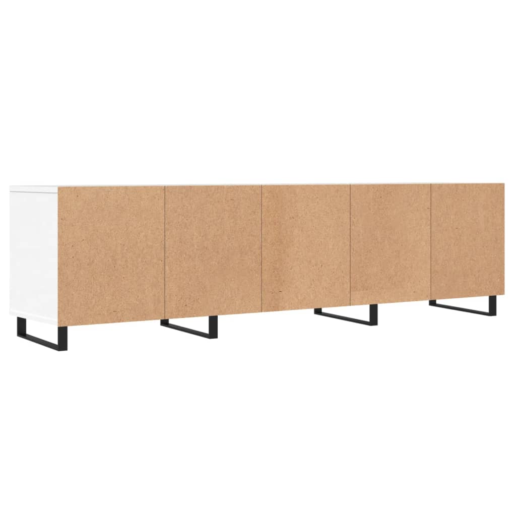 Tv-meubel 150x30x44,5 cm bewerkt hout gerookt eikenkleurig