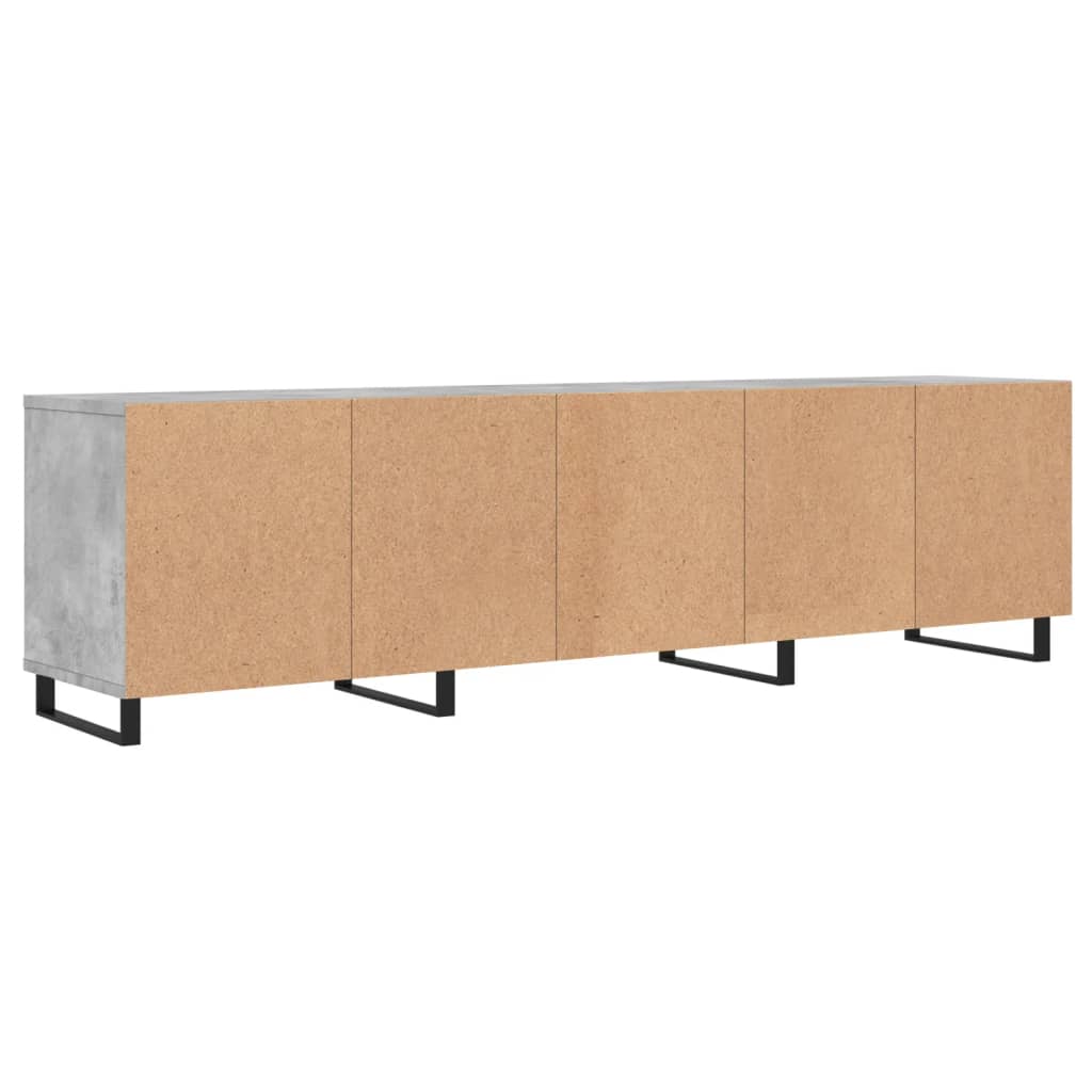 Tv-meubel 150x30x44,5 cm bewerkt hout gerookt eikenkleurig