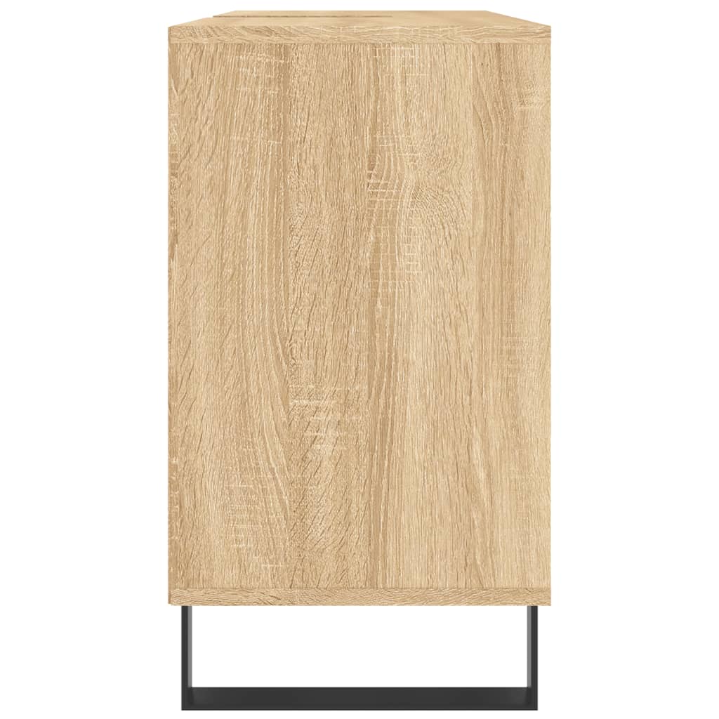 Badkamerkast 80x33x60 cm bewerkt hout