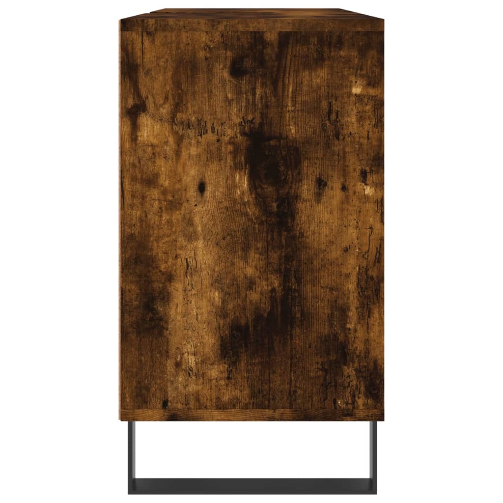 Badkamerkast 80x33x60 cm bewerkt hout