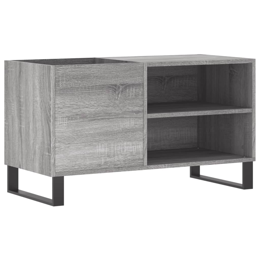 Platenkast 85x38x48 cm bewerkt hout