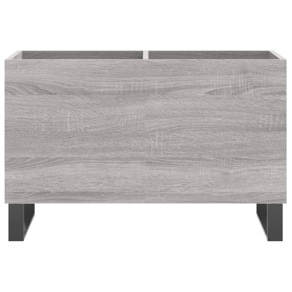 Platenkast 74,5x38x48 cm bewerkt hout