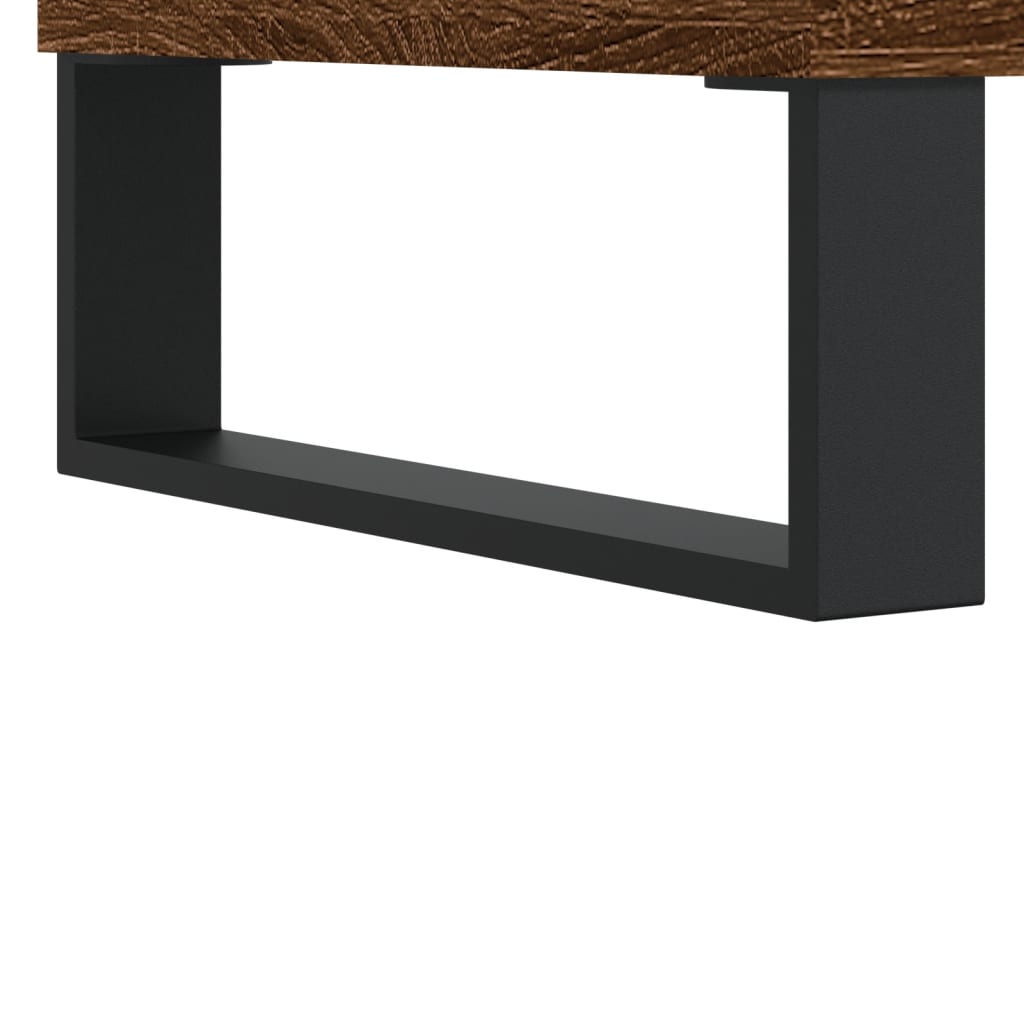 Platenkast 74,5x38x48 cm bewerkt hout