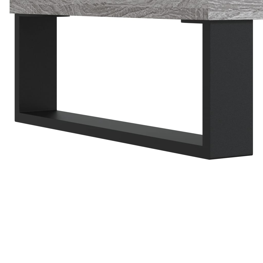 Platenkast 100x38x48 cm bewerkt hout